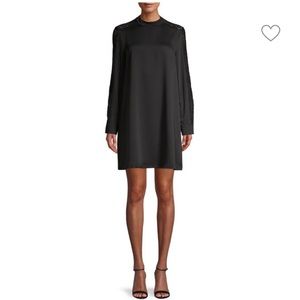 BCBG MAX AZRIA black lace trimmed dress size S NWOT